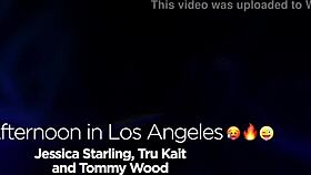 jessica starling and tru kait bent over in la threesome