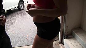 cute vanessa enjoys cock in her mouth and cum on her face