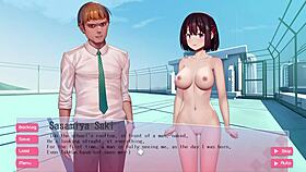 Schoolgirl Performs Blowjob And Masturbation In Hgame