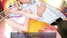 In this part, the girl exposes herself and starts playing