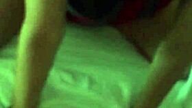 Latina milf enjoys sucking big cock in scene