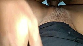 Desi hot wife gets a closeup cumshot!