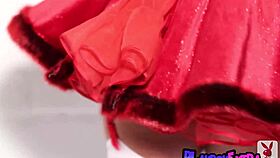 Want to see Leanna Decker as Little Red Riding Hood showing her huge boobs?