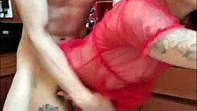 Incredible Squirt Provoked To My Wife In The Kitchen With Big Cock