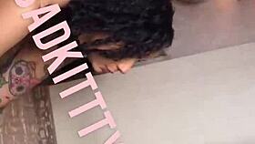 flexible slut teases with her skills, hinting at the new dick's potential