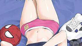 minah blackmails me with hentai joi, makin me jerk off