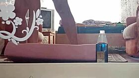 Kazakh couple creates home video