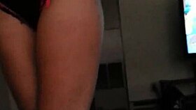 amateur slut just keeps chatting while giving blowjob