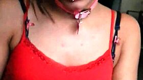 amateur slut just keeps chatting while giving blowjob