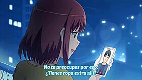 I watch dis hentai wit spanish subs n it's so hawt wit cumshots!