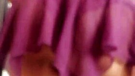 Transsexual crossdresser modeling in lingerie