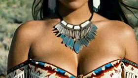 Naked Indian Woman With Natural Tits Has Sensual Outdoor Sex