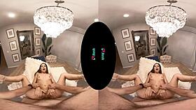 Vanna Bardot's Petite Brunette Pussy Fucked in Missionary POV with Heels