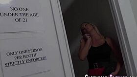 gloryhole hottie, how do you handle that massive interracial cumshot?