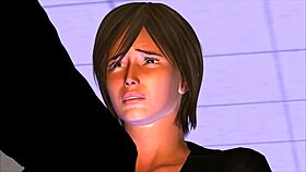 teacher yuna visits a home in this anime story