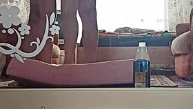 Kazakh couple creates home video