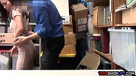 Asian teen caught stealing again 😅