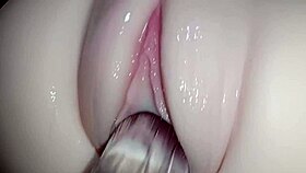 Can Crystal Handle That Massive Cock in Her Tight Pussy?