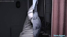 Public agent offers cash for street blowjob and sex.