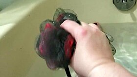 Detailed Washing Of My Pretty Feet, Focusing On Toes And Fetish Elements