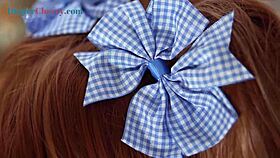 Cherry English diaper butt plug fun