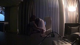 Old man spies on petite 18+ in intriguing encounter