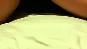 Is that slut wife ready for a cumshot in her lingerie?