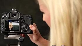 glam teen gets messy bukkake in stockings and shoes