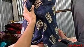 in the country ranch, the cute indian bride gets fucked by her friend while married