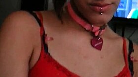 amateur slut just keeps chatting while giving blowjob