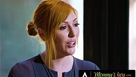 Busty milf fucks 18yo in doggystyle 😏