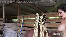 all-girl party with sara jay pounding gia love and harmonie marquis