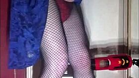 Shy Crossdresser Boldly Masturbated By Intense Machine