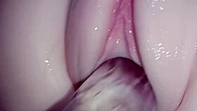 Can Crystal Handle That Massive Cock in Her Tight Pussy?