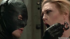 i fucked the busty milf gimp in bondage with monster cock and squirting, it was so painfull and submissive 😩