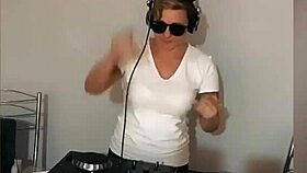 Discover this hot milf with big tits giving blowjob!