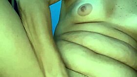 latina milf slut spreads pussy with toys 😈