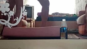 Kazakh couple creates home video