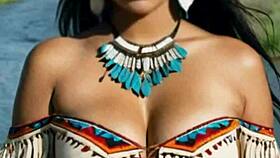 Naked Indian Woman With Natural Tits Has Sensual Outdoor Sex