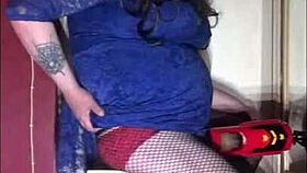 Shy Crossdresser Boldly Masturbated By Intense Machine