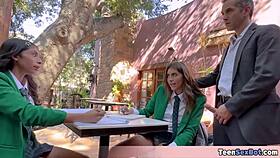 wanna join petite university teens in their wild free fuck day promo?