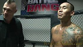 Wife gives intense blowjob to husband