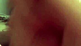 Detailed masturbation of thick cock