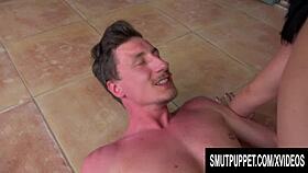 cock hungry milf ashley dark gets pussy drilled deep outdoors