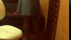 Pandora showcases her legs on webcam