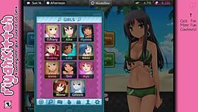 Emotional journey in HuniePop hentai walkthrough