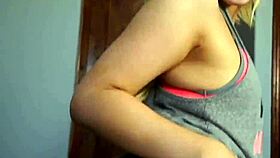 Bailey Brooke says 'your dick is hard, daddy!'