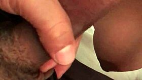 My friend can't resist the heat and climbs on me for a blowjob