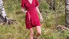 real public sex date unfolds in the park after boating. skinny amateur gets a wet creampie.