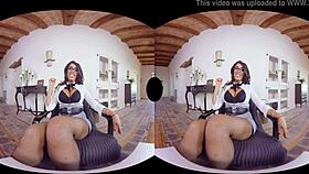 virtualrealporn remote interview casting in 3d